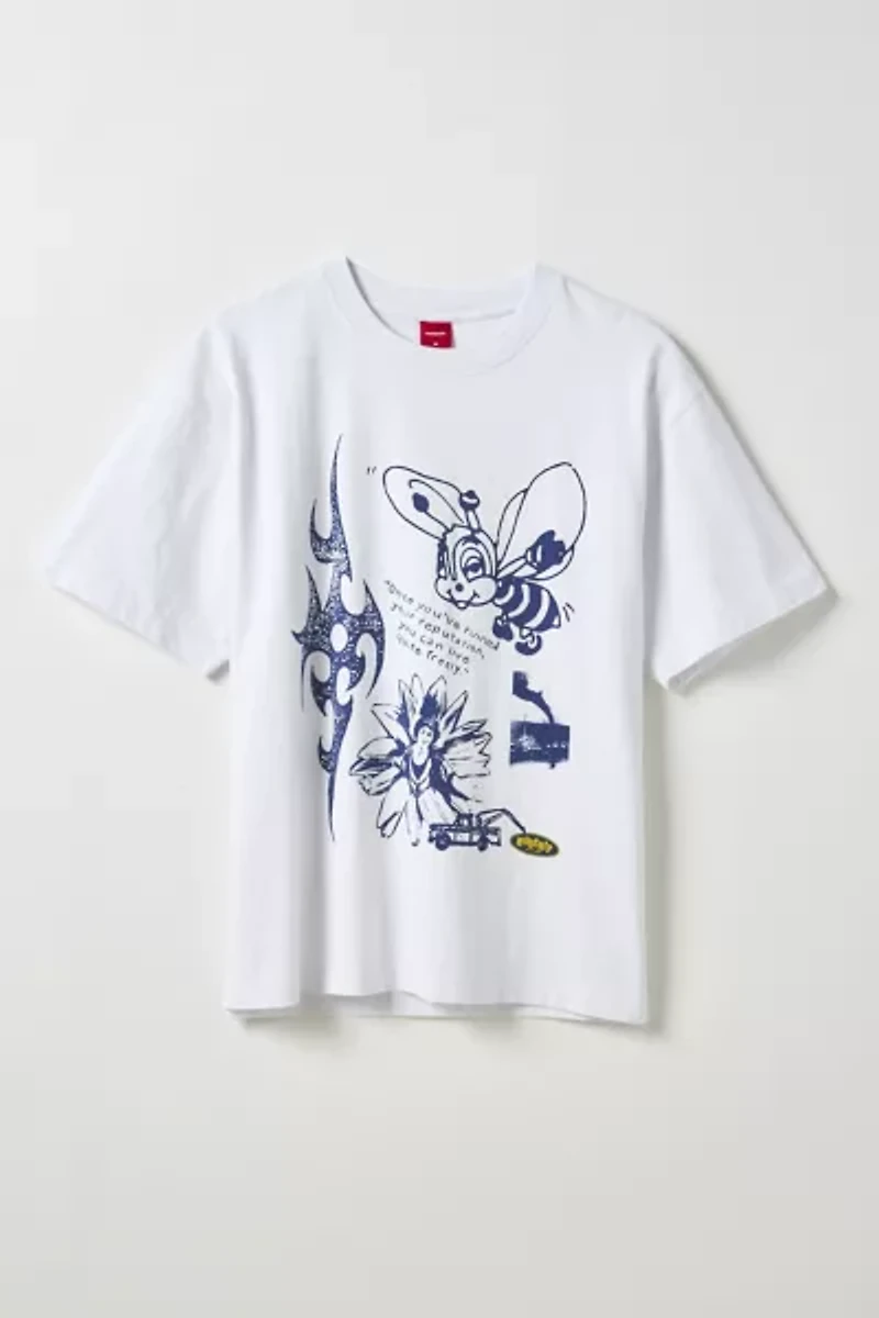 WORSHIP SUPPLIES Scatter Brain Graphic Tee