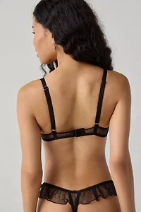 Out From Under Sweet Tease Swiss Dot Mesh Push-Up Bra