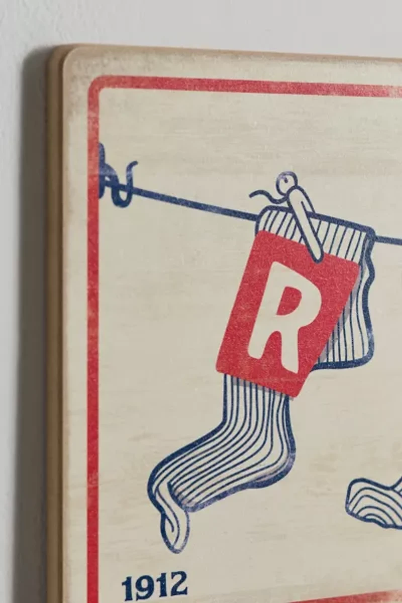 MLB Boston Red Sox Wood Wall Sign