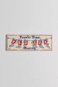 MLB Boston Red Sox Wood Wall Sign