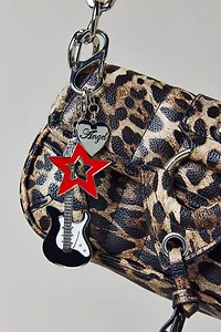 Rockstar Guitar Keychain