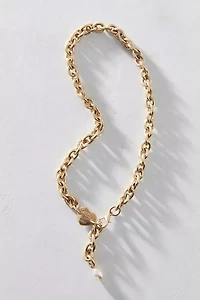 Eleanor Heart Lariat Necklace