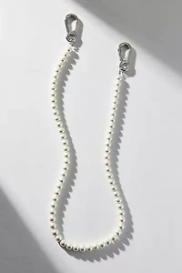 Faux Pearl Beaded Wallet Chain