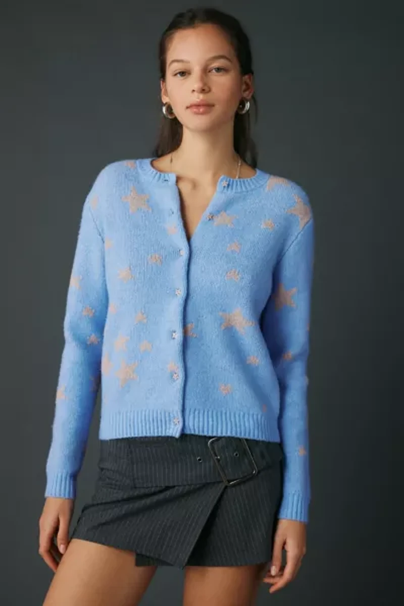 Kimchi Blue Rachel Star Cardigan