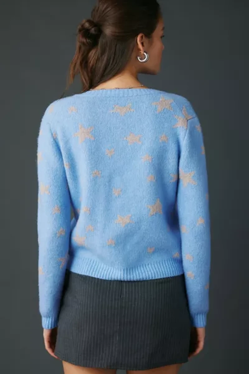 Kimchi Blue Rachel Star Cardigan