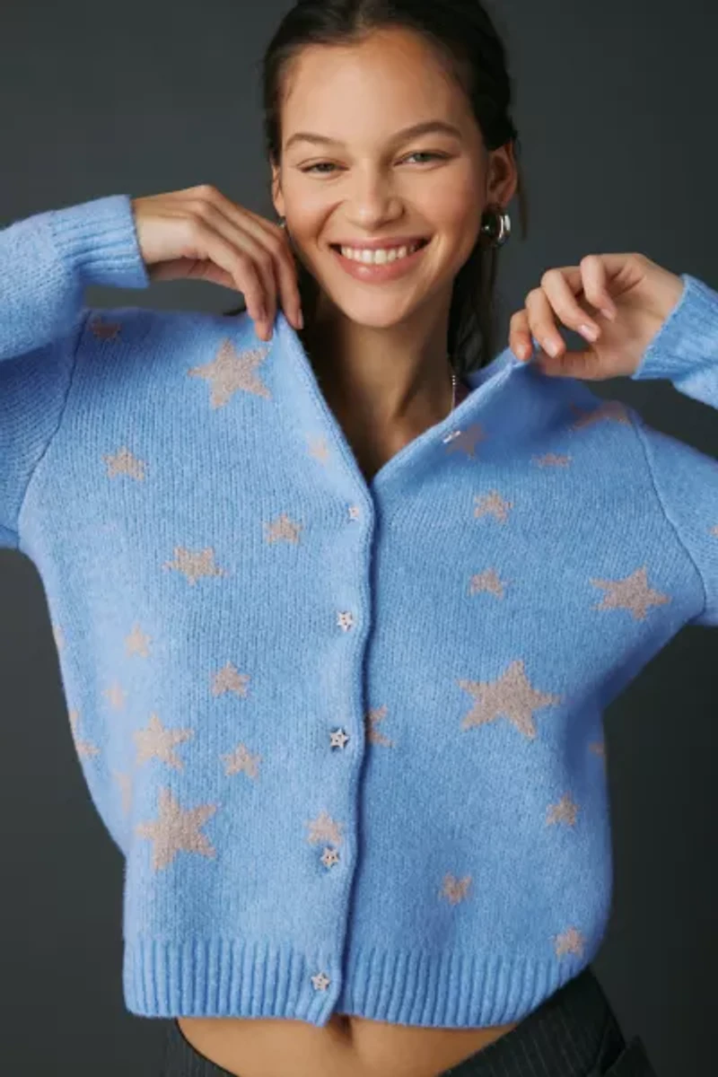 Kimchi Blue Rachel Star Cardigan