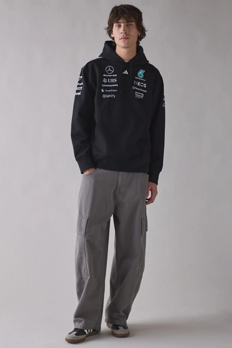 adidas Mercedes AMG Petronas Formula One Team Graphic Hoodie Sweatshirt