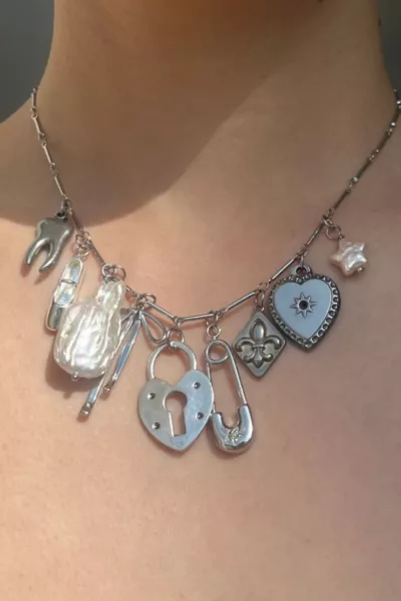 Gemini Jewels Floating Away Charm Necklace