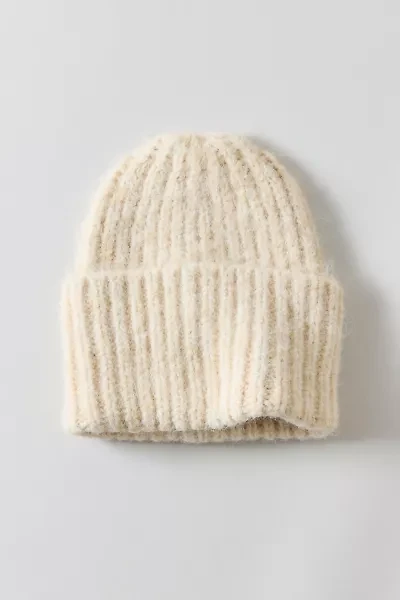 Chunky Ribbed Knit Beanie