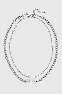 Gemini Jewels Stargirl Layered Necklace