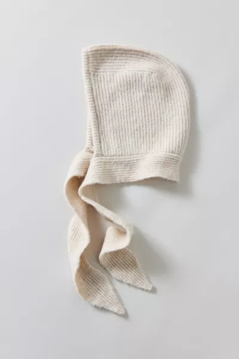 Knit Scarf Bonnet