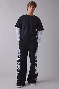 UO Cyber Graphic Baggy Sweatpants