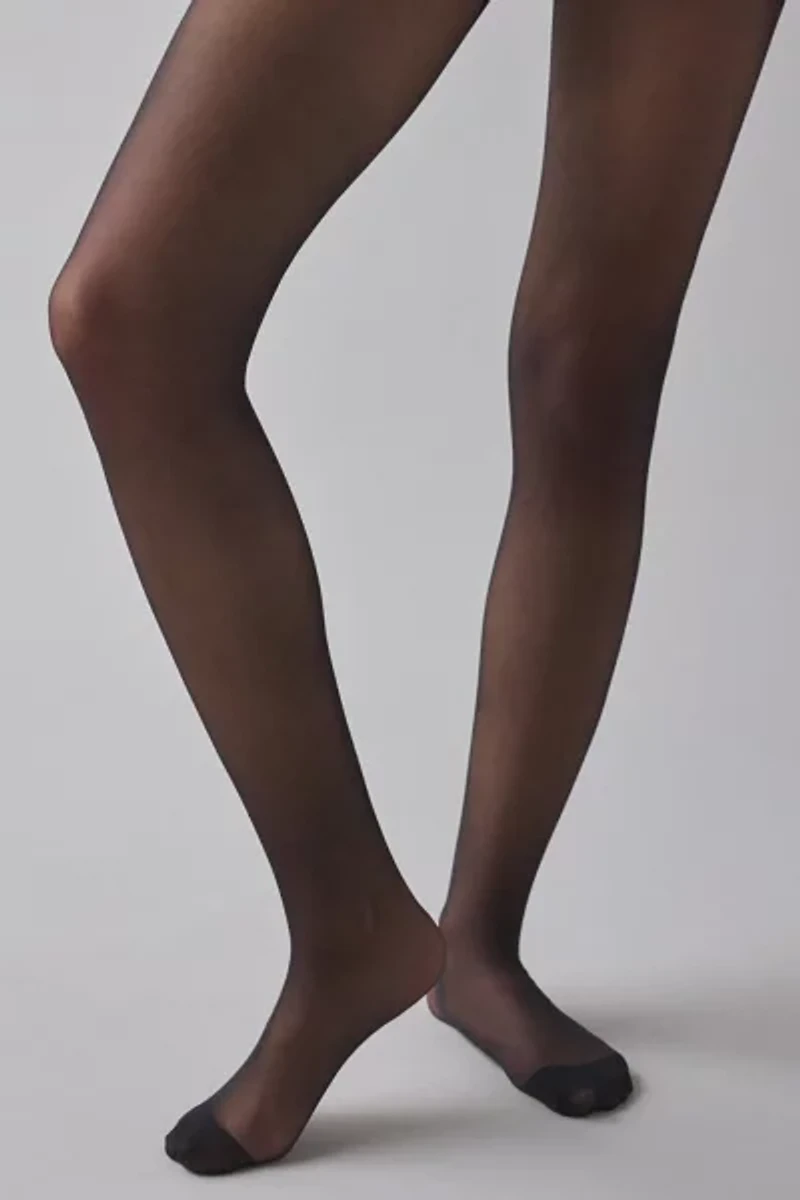 Kiss Flocked Sheer Tights