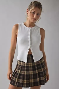 Vintage By UO Plaid Mini Skirt