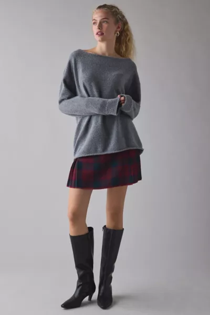 Vintage By UO Plaid Mini Skirt