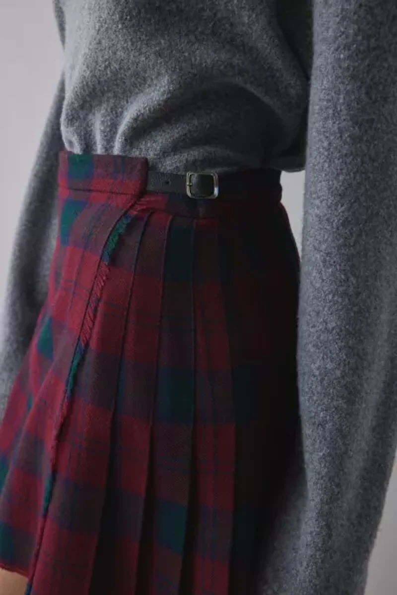 Vintage By UO Plaid Mini Skirt