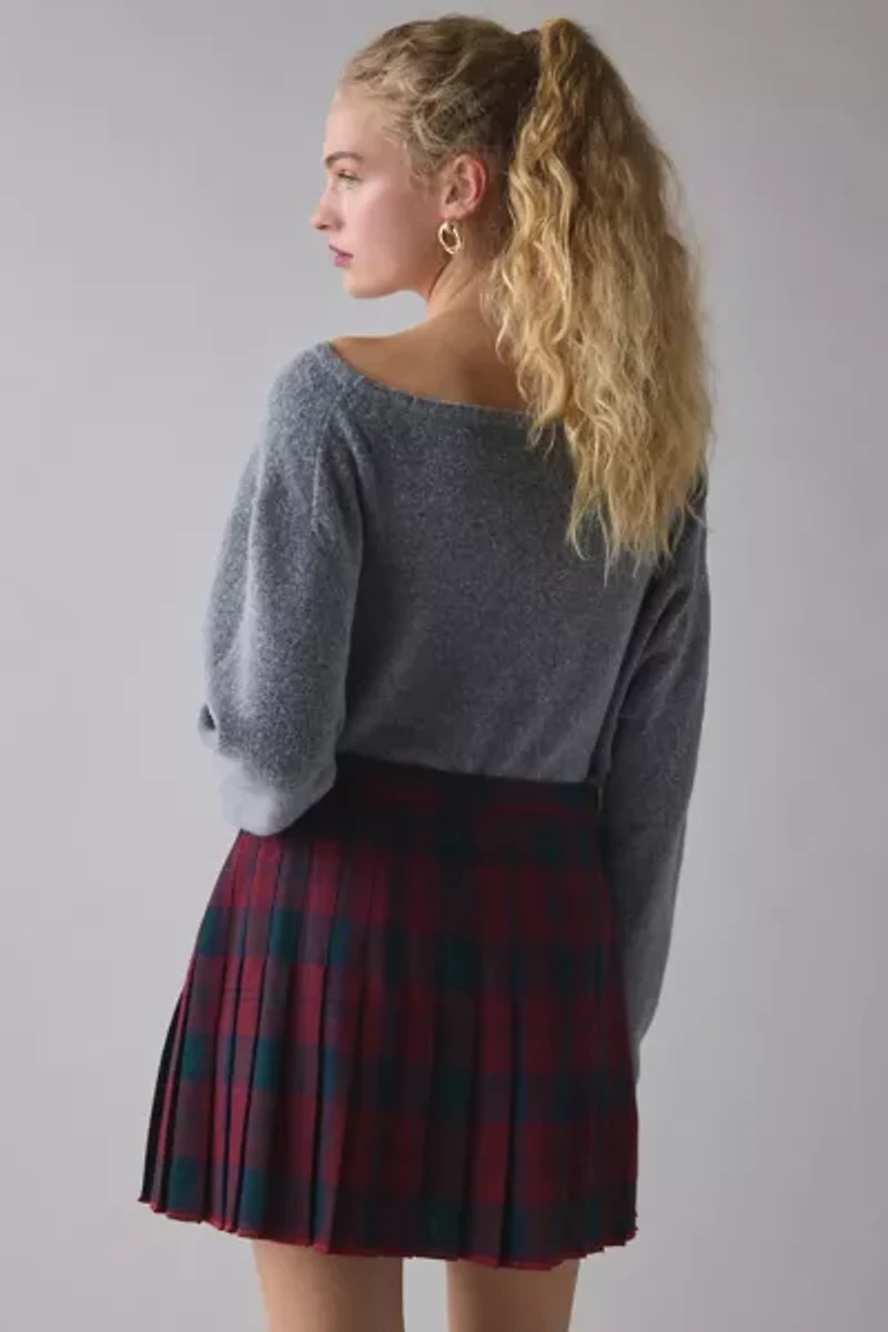 Vintage By UO Plaid Mini Skirt