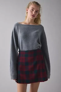 Vintage By UO Plaid Mini Skirt