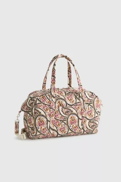 Vera Bradley Quilted Cotton Miramar Weekender Bag