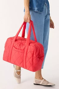 Vera Bradley Quilted Nylon Miramar Weekender Bag