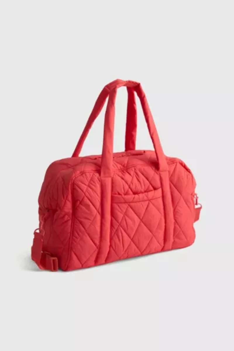 Vera Bradley Quilted Nylon Miramar Weekender Bag