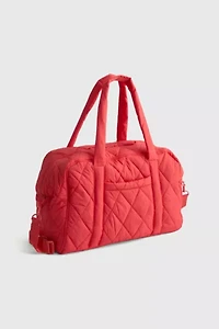 Vera Bradley Quilted Nylon Miramar Weekender Bag