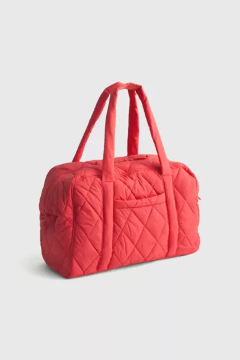 Vera Bradley Quilted Nylon Miramar Weekender Bag