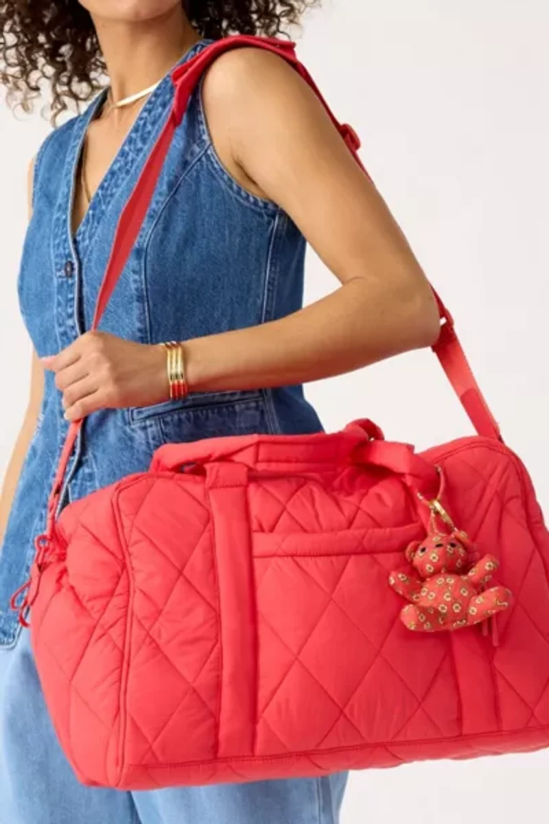 Vera Bradley Quilted Nylon Miramar Weekender Bag