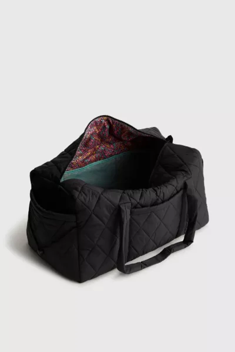 Vera Bradley Quilted Nylon Large Duffel Bag