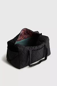Vera Bradley Quilted Nylon Large Duffel Bag