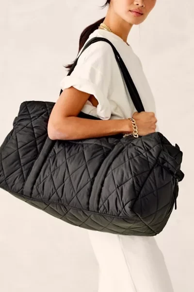 Vera Bradley Quilted Nylon Large Duffel Bag