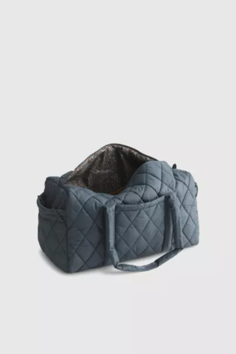Vera Bradley Quilted Nylon Large Duffel Bag