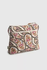 Vera Bradley Quilted Cotton Zip Hipster Bag