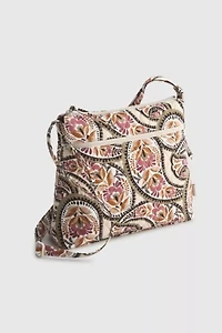 Vera Bradley Quilted Cotton Zip Hipster Bag