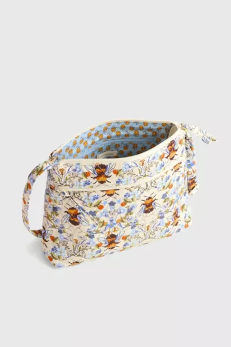 Vera Bradley Quilted Cotton Zip Hipster Bag