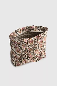 Vera Bradley Quilted Cotton Zip Tote Bag