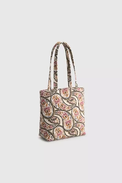 Vera Bradley Quilted Cotton Small Zip Tote Bag