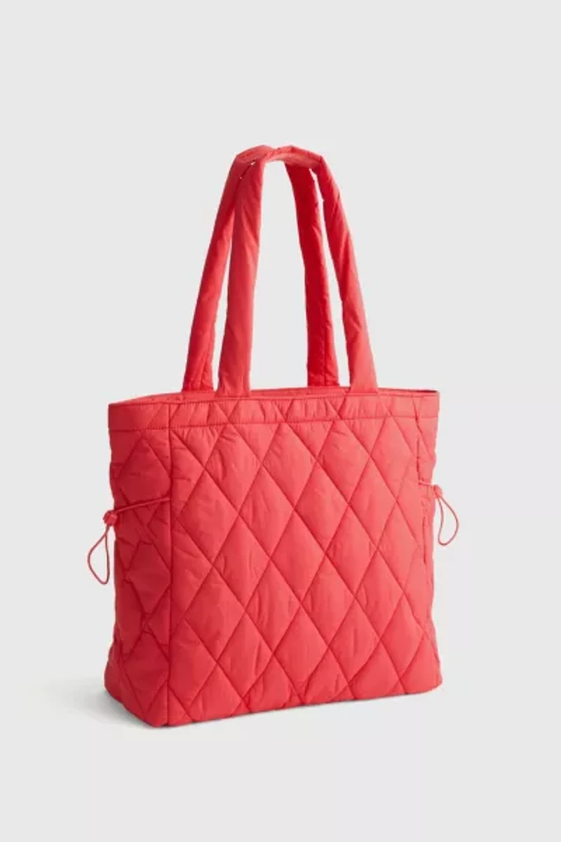 Vera Bradley Quilted Nylon Zip Tote Bag
