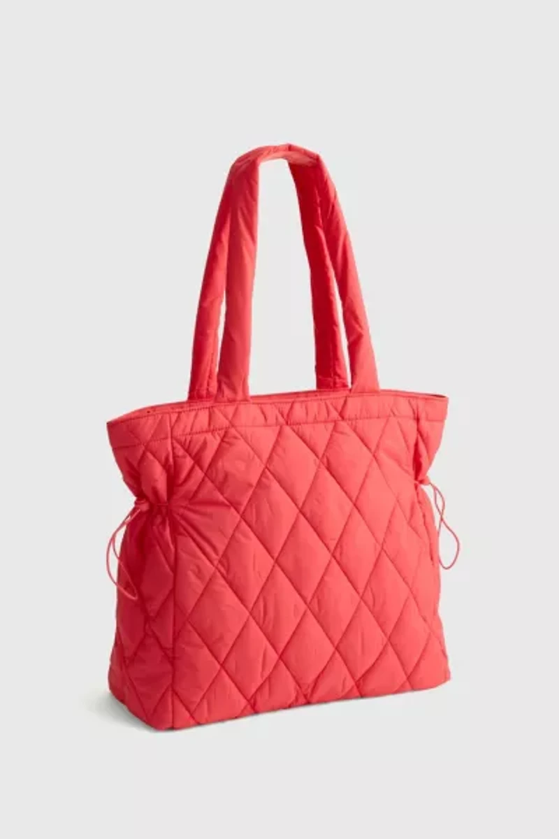 Vera Bradley Quilted Nylon Zip Tote Bag