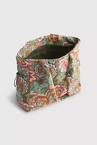 Vera Bradley Quilted Nylon Zip Tote Bag