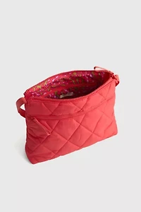 Vera Bradley Quilted Nylon Zip Hipster Bag