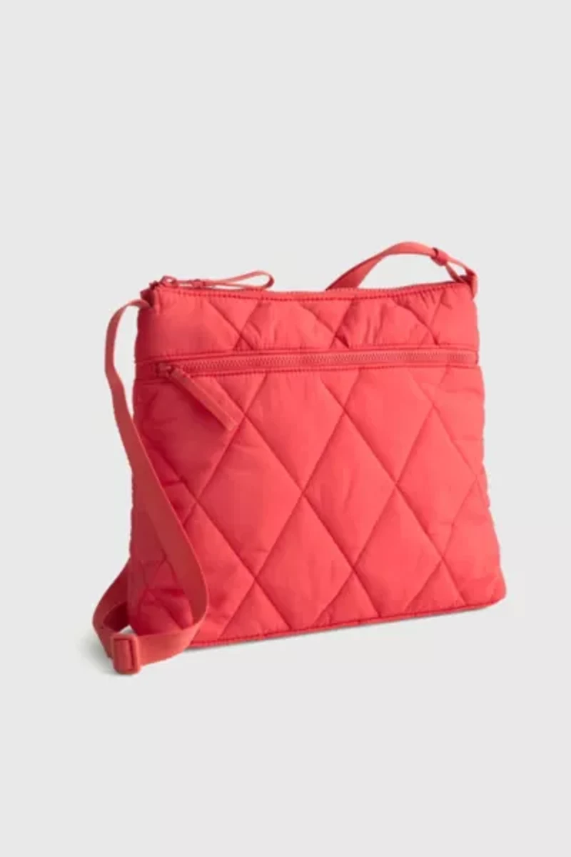 Vera Bradley Quilted Nylon Zip Hipster Bag