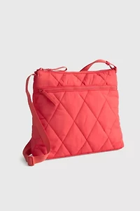 Vera Bradley Quilted Nylon Zip Hipster Bag