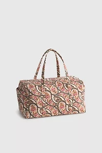 Vera Bradley Quilted Cotton Large Duffel Bag