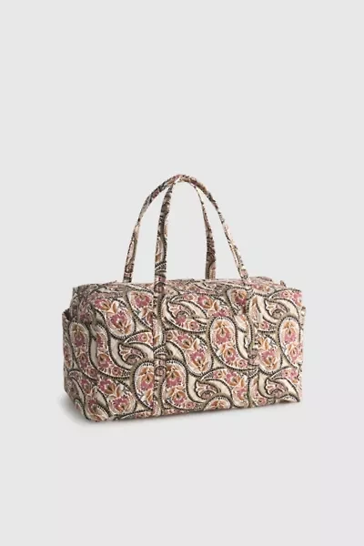 Vera Bradley Quilted Cotton Large Duffel Bag