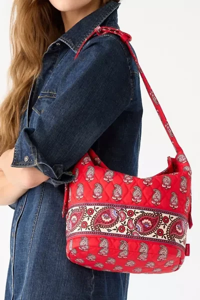 Vera Bradley Quilted Cotton Astoria Shoulder Bag