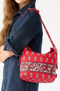 Vera Bradley Quilted Cotton Astoria Shoulder Bag