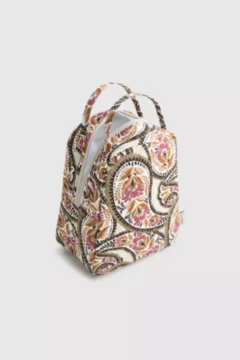 Vera Bradley Quilted Cotton Lunch Bag