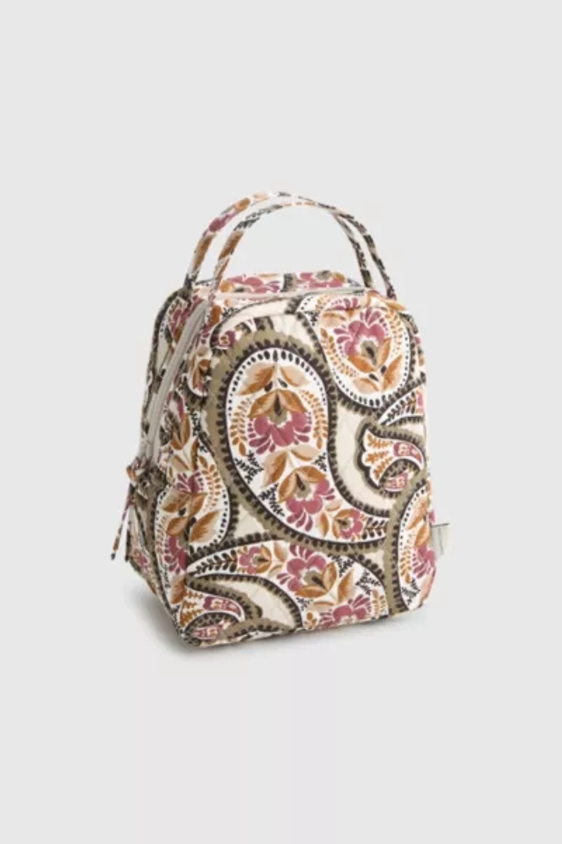 Vera Bradley Quilted Cotton Lunch Bag