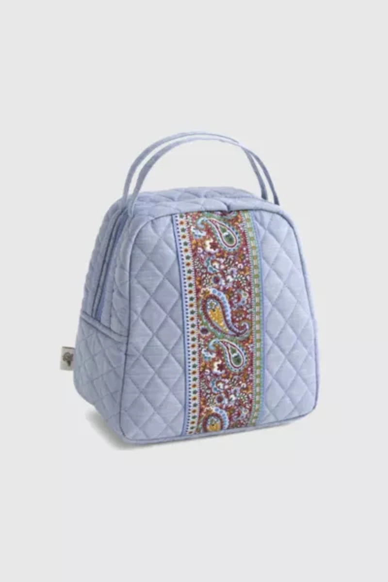 Vera Bradley Quilted Cotton Lunch Bag